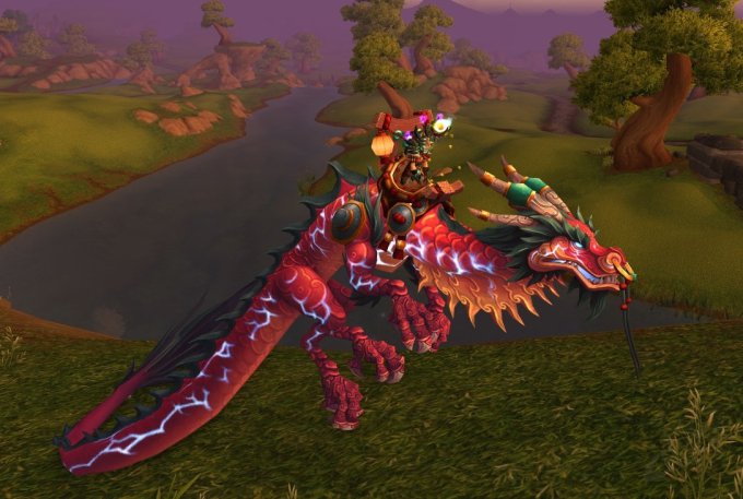reins of the thundering ruby cloud serpent
